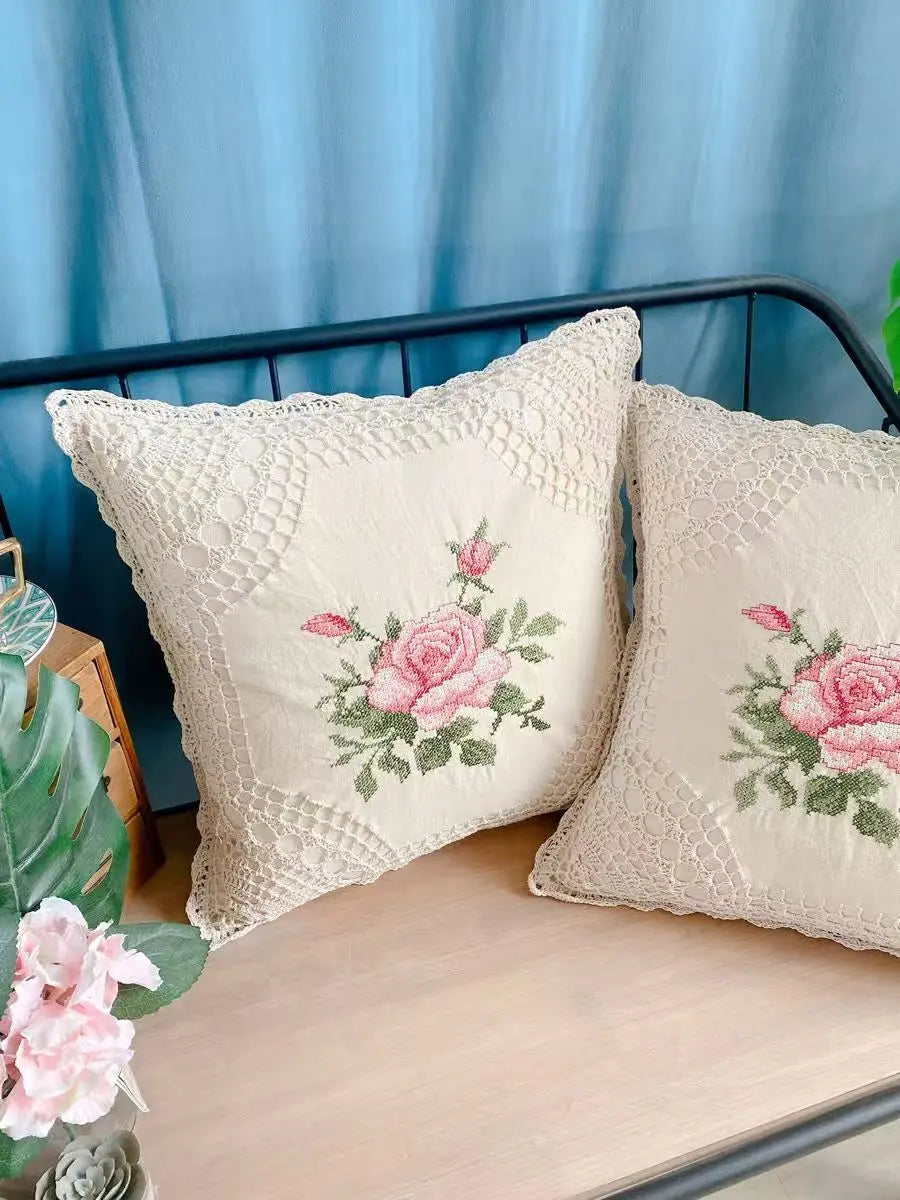 Boho Woven Cushion Cover