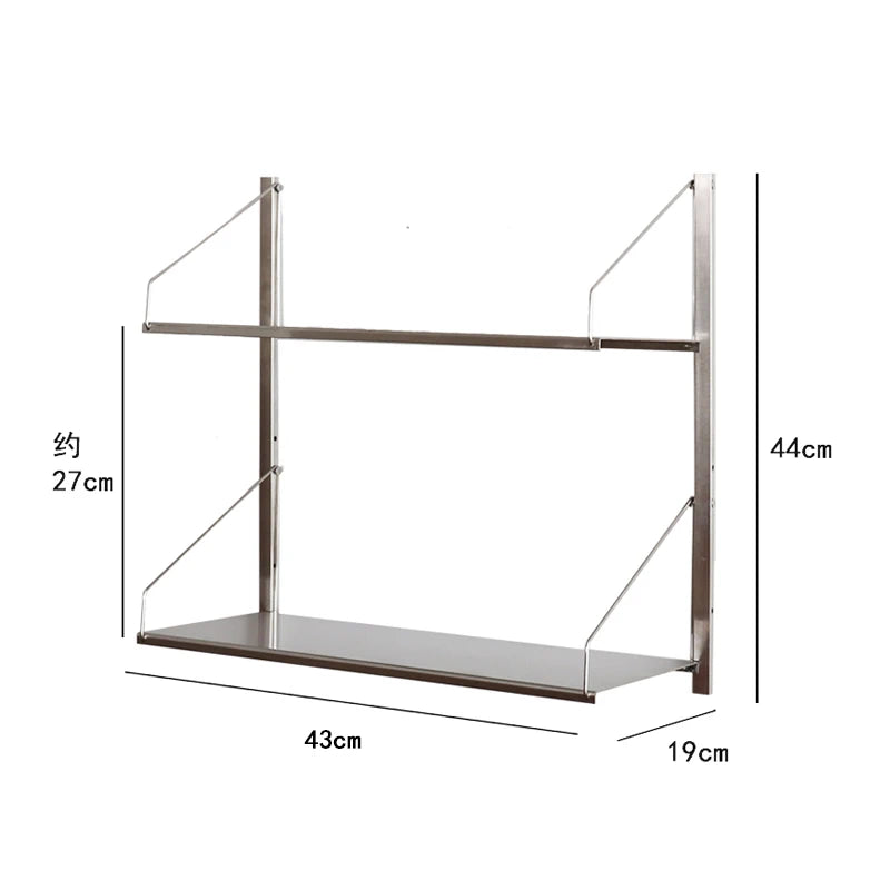 Minimalist Floating Wall Shelf for Display and Storage