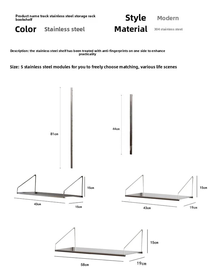 Minimalist Floating Wall Shelf for Display and Storage