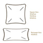 Decorative Cushion Cover for Sofa and Bed - 45x45