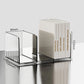 Clear Desktop Bookends for Books and Files