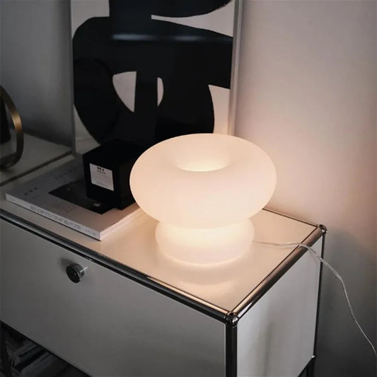 Mushroom Table Lamp with Touch Dimming - Corner