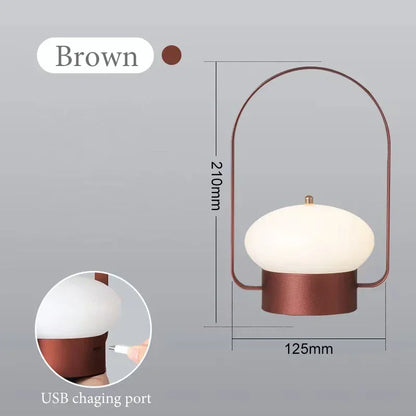 Rechargeable Lantern Table Lamp for Home and Travel