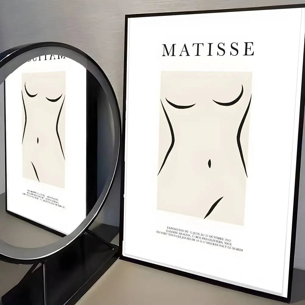 Minimalist Decorative Wall Adhesive Art Poster