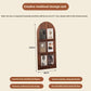 Wood Floor-Standing Book Rack for Magazines and Decor