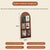Wood Floor-Standing Book Rack for Magazines and Decor
