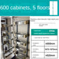 Tall Pantry Pull-Out Storage Basket