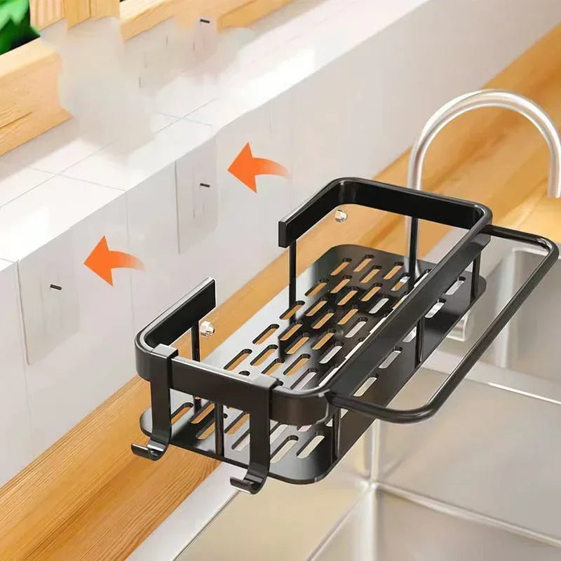 Wall-Mounted Bathroom Storage Shelf