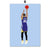 Minimalist Basketball Portrait Canvas Wall Print