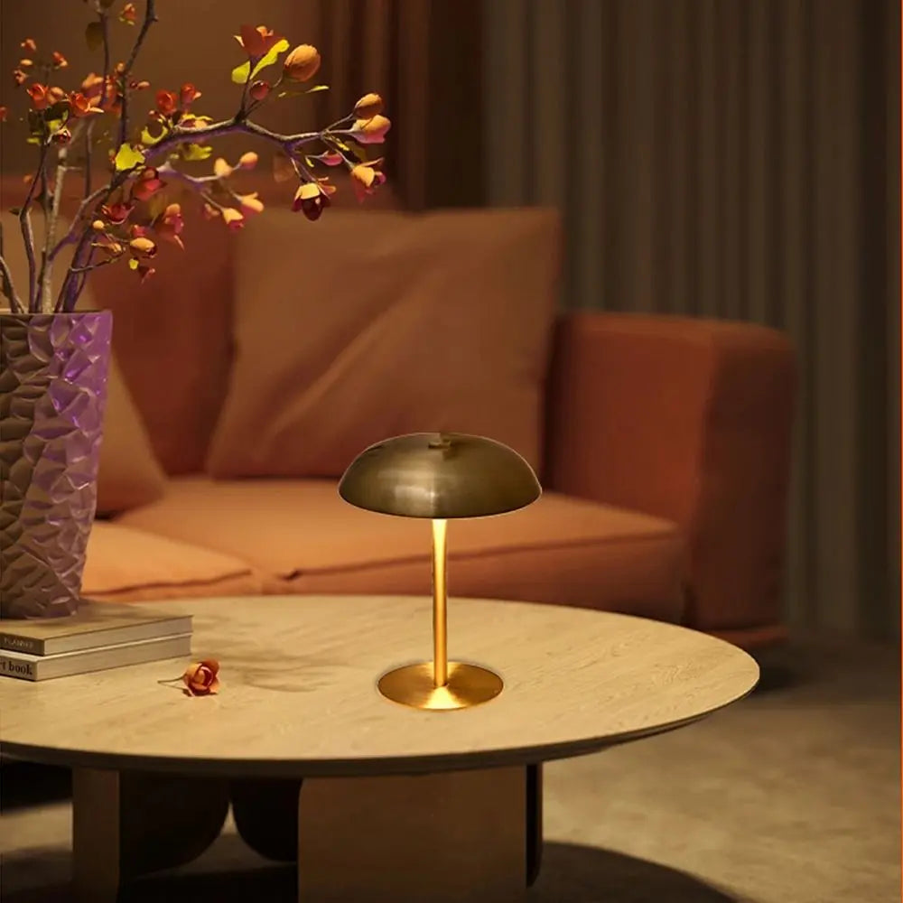 Mushroom Table Lamp with Touch Dimming - Mushroom