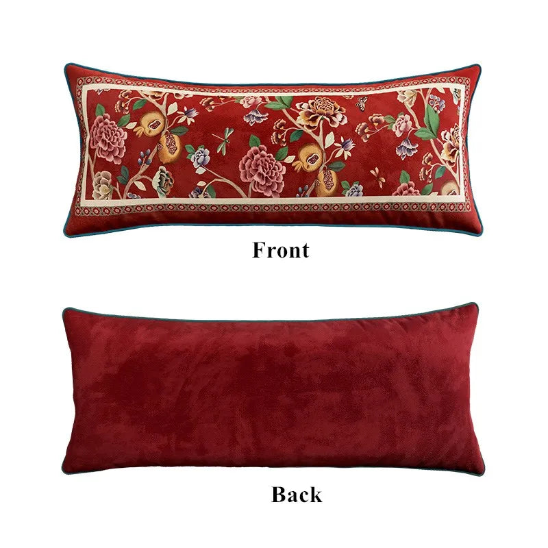 Velvet Decorative Pillow Cover - 35X100cm