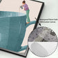 Minimalist Reading Girl Balloon Canvas Wall Print