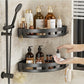 No-Drill Corner Shower Shelf Organizer