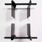 Metal Modern Bookcase Shelf for Home Storage - 16x13x31cm