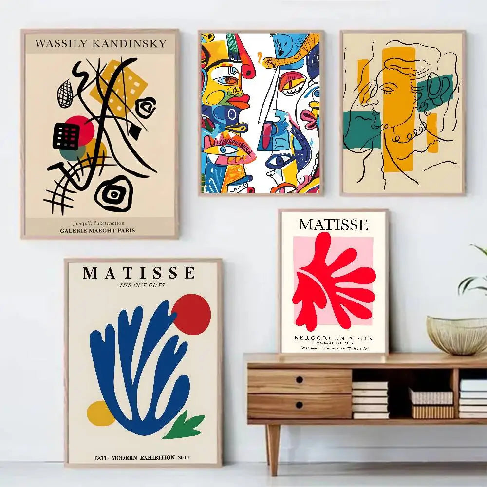 Minimalist Decorative Wall Adhesive Art Poster