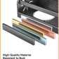 Metal Modern Bookcase Shelf for Home Storage - Multi-Layer