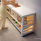 Countertop Microwave Storage Shelf