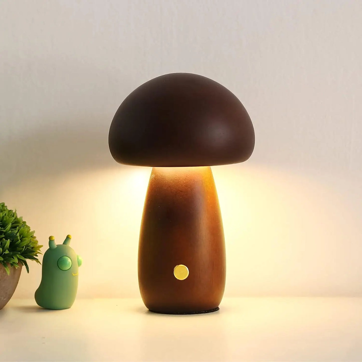 Mushroom Table Lamp with Touch Dimming - Nursery