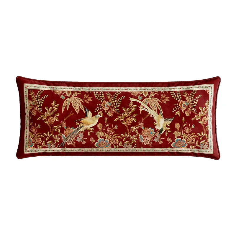 Velvet Decorative Pillow Cover - 35X100cm