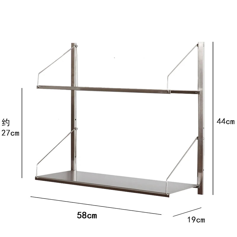 Minimalist Floating Wall Shelf for Display and Storage
