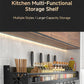 Metal Modern Bookcase Shelf for Home Storage - Multi-Layer