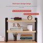 Wood Tiered Desktop Bookshelf for Daily Organization