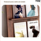 Wood Floor-Standing Book Rack for Magazines and Decor