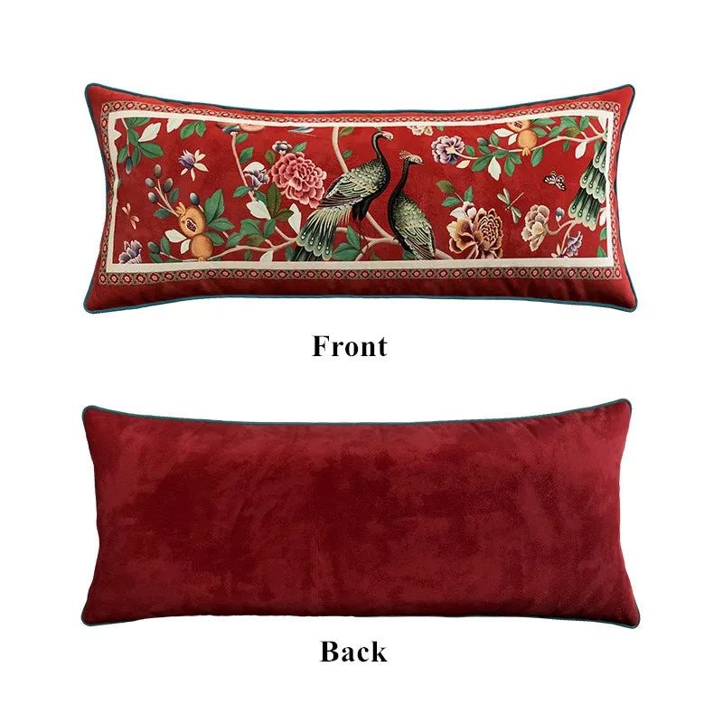 Velvet Decorative Pillow Cover - 35X100cm