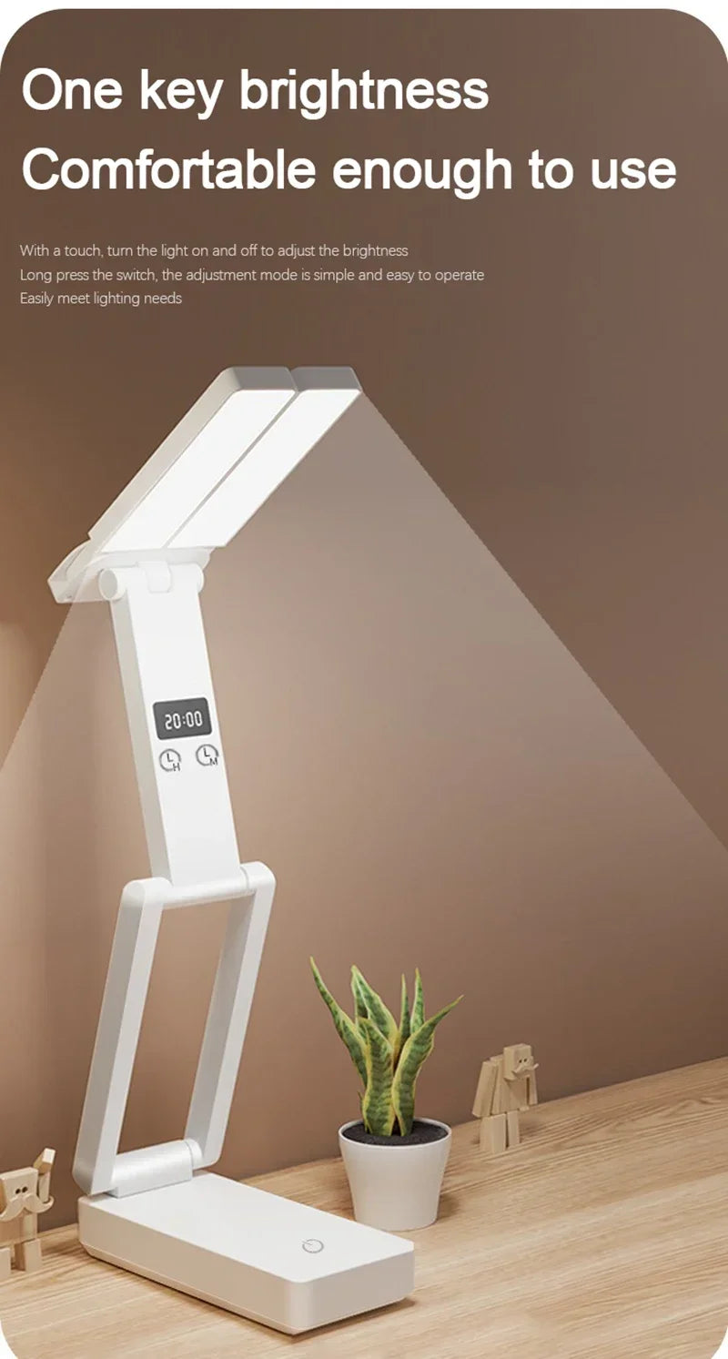 Foldable LED Reading Lamp with USB Charging - Foldable