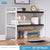 Wood Tiered Desktop Bookshelf for Daily Organization