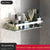 No-Drill Corner Shower Shelf Organizer - Wall-Mounted