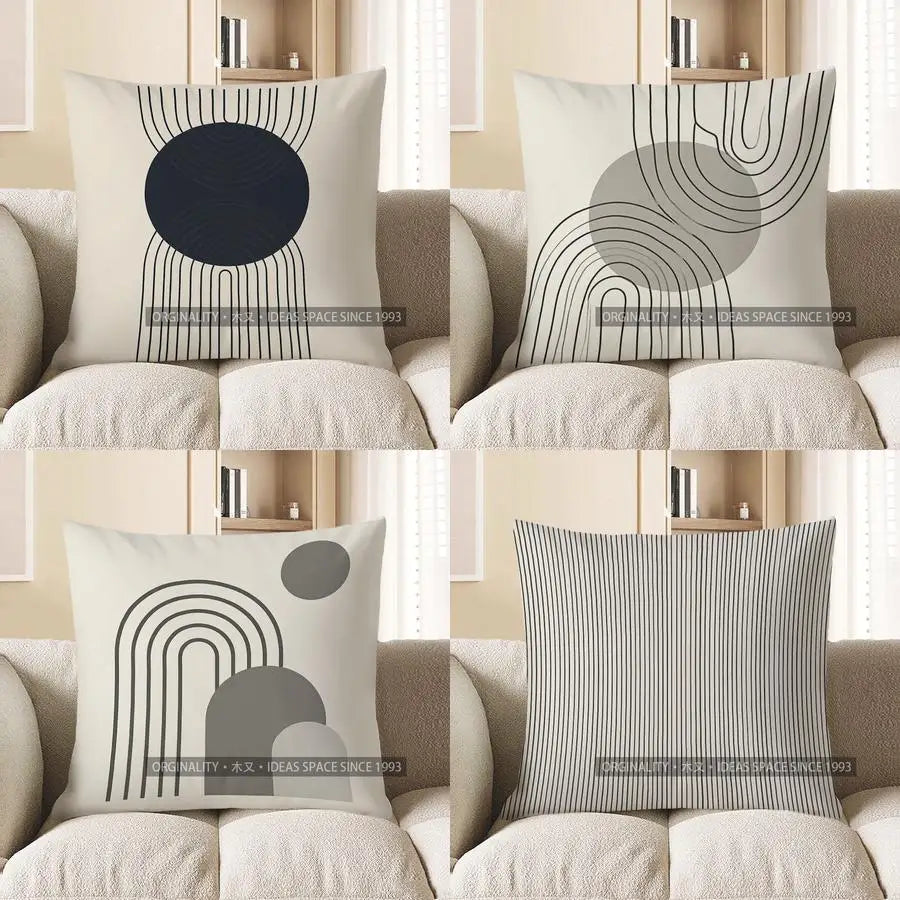Geometric Decorative Pillow Cover