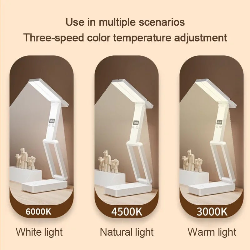 Foldable LED Reading Lamp with USB Charging - Foldable
