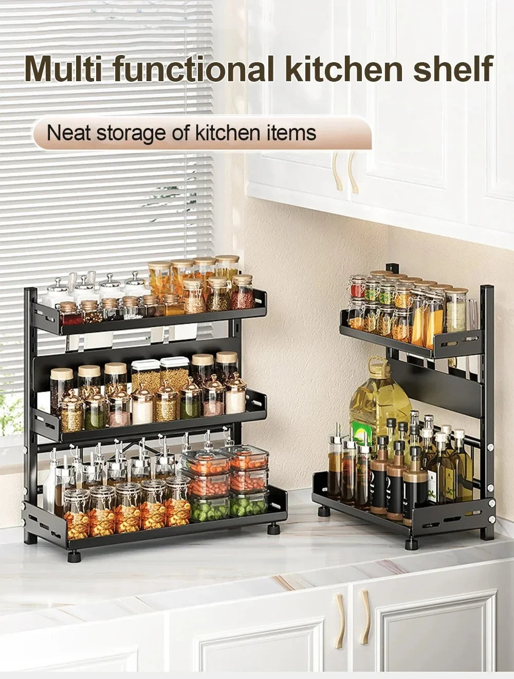 Multi-Tier Spice Storage Rack 2