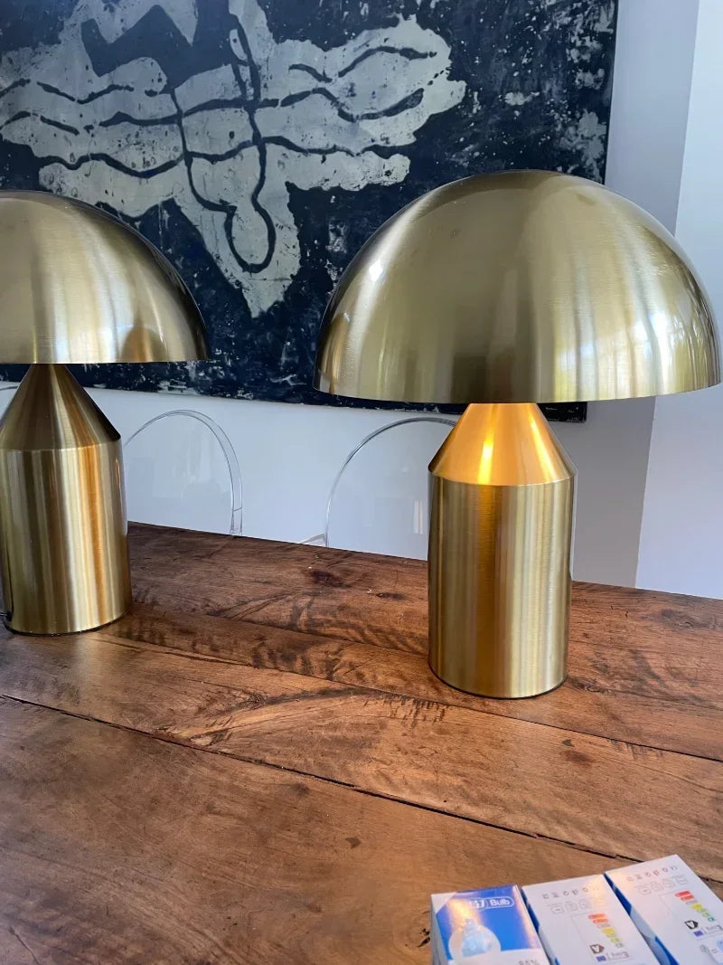 Mushroom Table Lamp with Touch Dimming 3