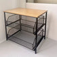 Tall Pantry Pull-Out Storage Basket - Multi-Layer