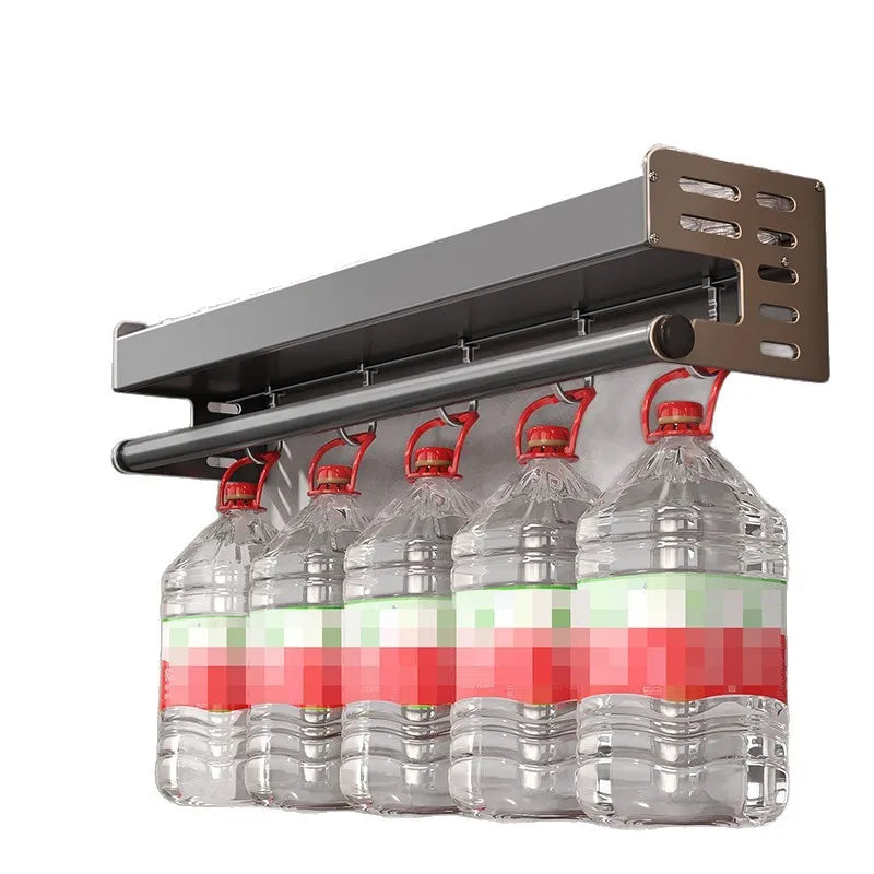 Multi-Tier Spice Storage Rack - Wall-Mounted