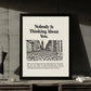 Minimalist Motivational Quote Typography Poster