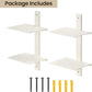 Metal Modern Bookcase Shelf for Home Storage - 16x13x31cm