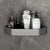 Wall-Mounted Bathroom Storage Shelf - Wall-Mounted
