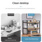 Wood Tiered Desktop Bookshelf for Daily Organization