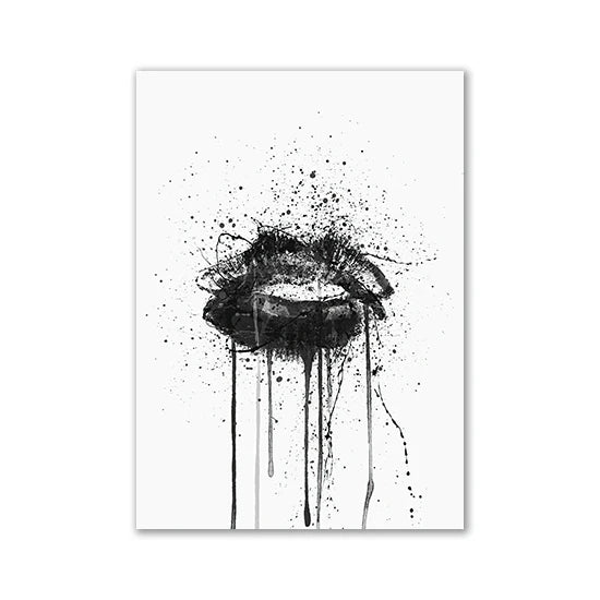 Minimalist Pink Aesthetic Canvas Wall Print