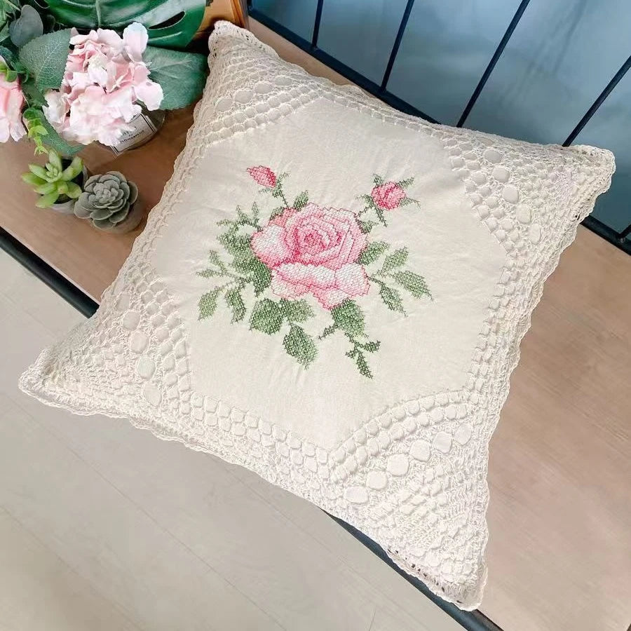 Boho Woven Cushion Cover