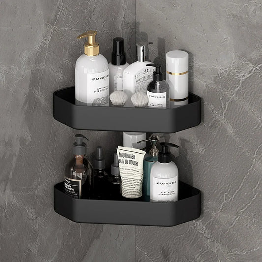Wall-Mounted Bathroom Storage Shelf - Wall-Mounted