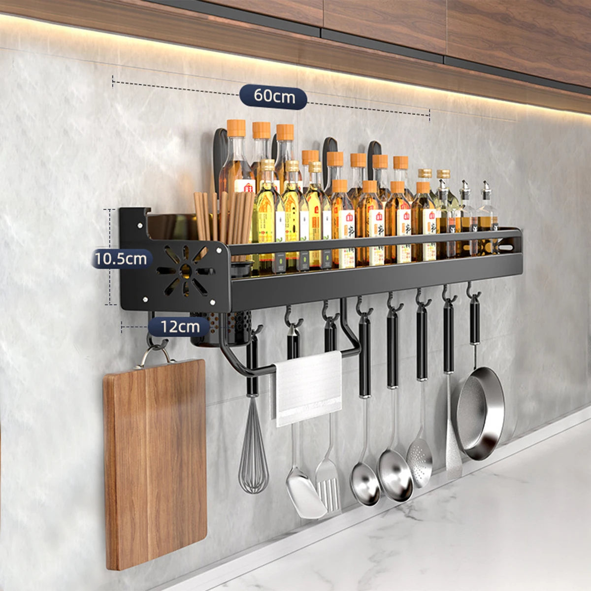 Metal Modern Bookcase Shelf for Home Storage - Multi-Layer