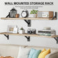 Wood Floating Wall Shelf for Display and Storage