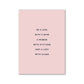 Minimalist Pink Aesthetic Canvas Wall Print
