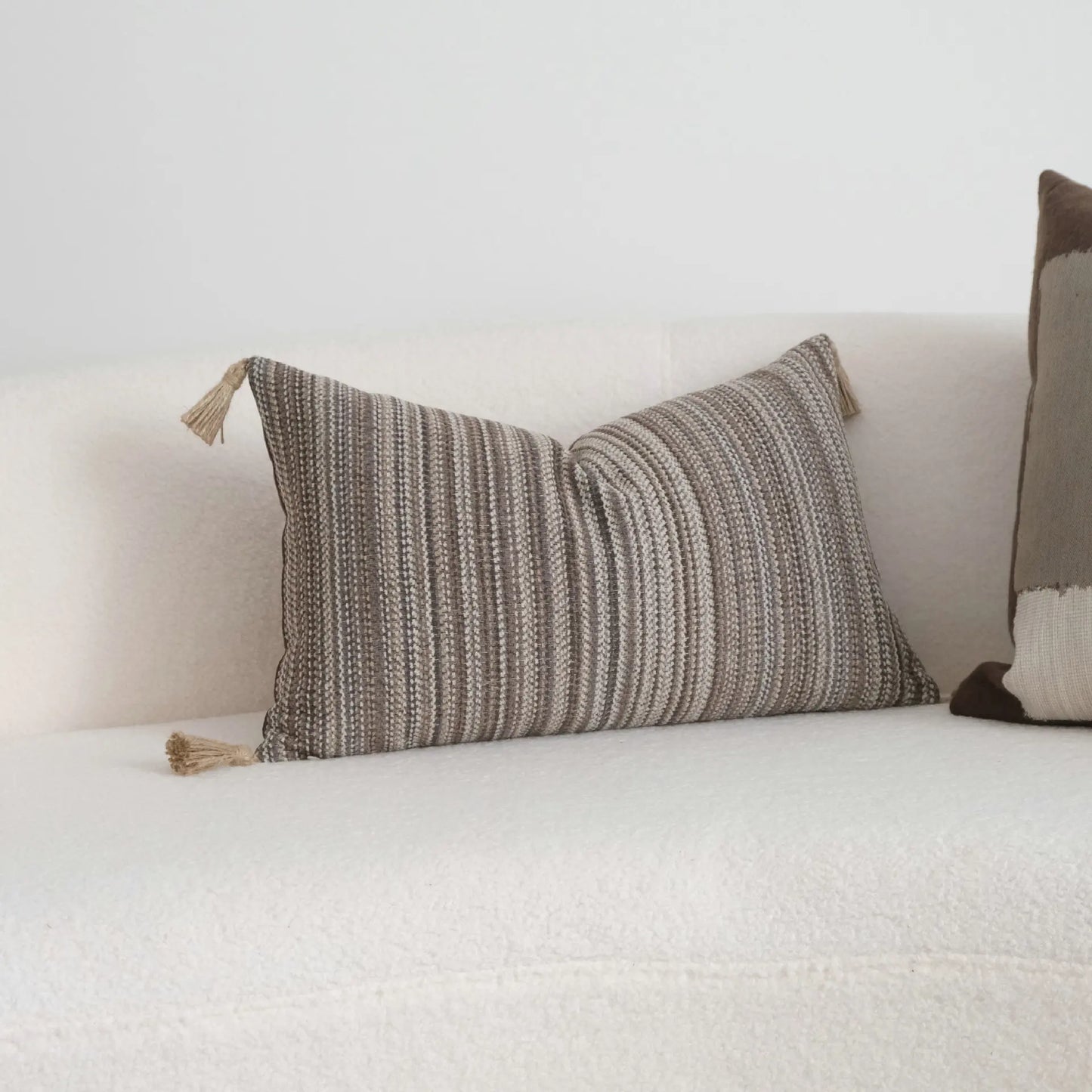 Plaid Stripe Decorative Cushion Cover - 30x50