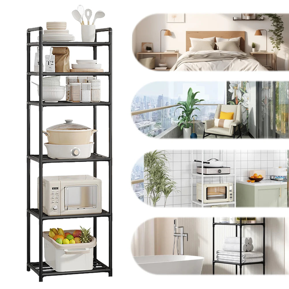 Countertop Microwave Storage Shelf - Multi-Layer