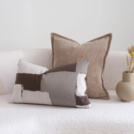 Plaid Stripe Decorative Cushion Cover - 30x50